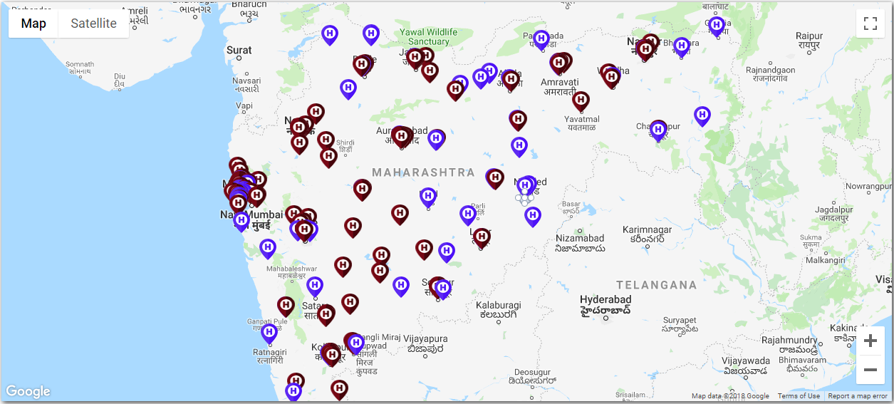 Maharashtra Map